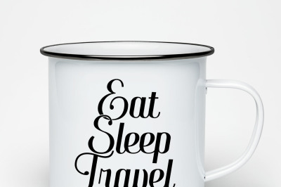 Eat Sleep Travel Repeat Printable