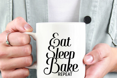 Eat Sleep Bake Repeat  Printable