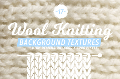 17 Wool Knitting Textures