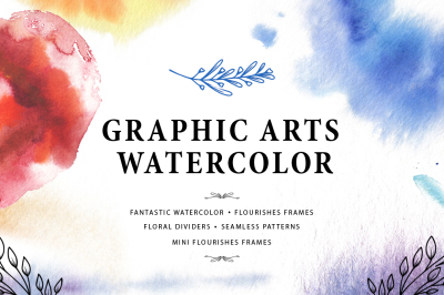 Graphic arts and watercolor