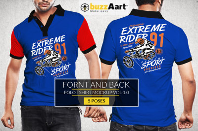 Download Polo Shirt Mockup Front And Back Psd Free Yellowimages