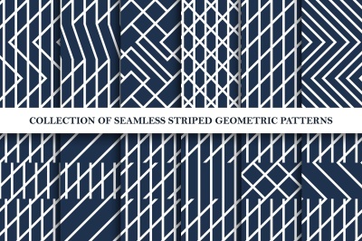 Creative geometric seamless patterns