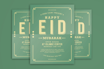 Eid Mubarak Flyer