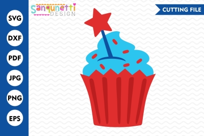 Download Download 4th of July cupcake SVG, cupcake svg, USA svg ...