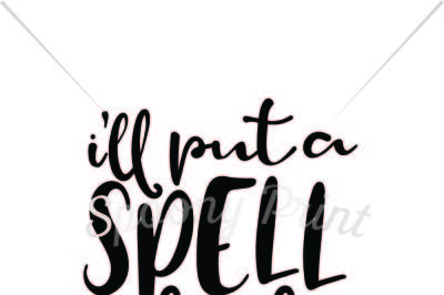 i'll put a spell on you printable