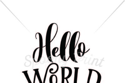 Hello world Printable