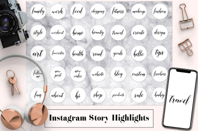 Minimal Instagram Story Covers