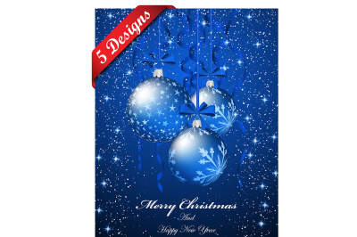 5 Christmas Greeting Cards