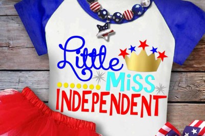 SVG&2C; Dxf&2C; Eps &amp; Png Cutting Files Little Miss Independent