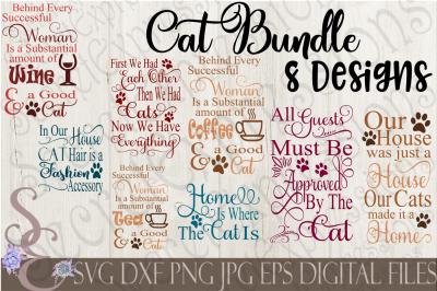 Cat SVG Bundle Pet Set