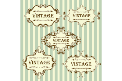 Vintage Frame set