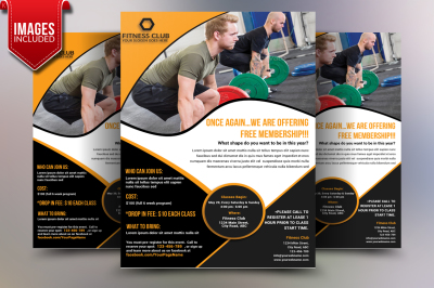 Fitness Flyer Template