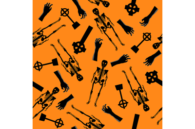 Halloween Seamless Pattern