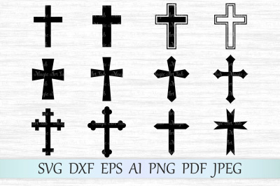 Crosses SVG, DXF, EPS, AI, PNG, PDF, JPEG
