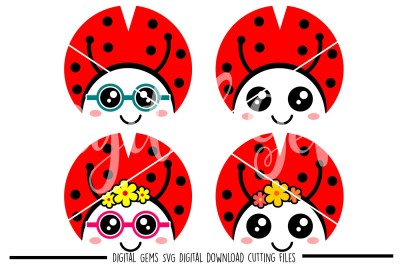 Ladybird SVG / DXF / EPS / PNG Files
