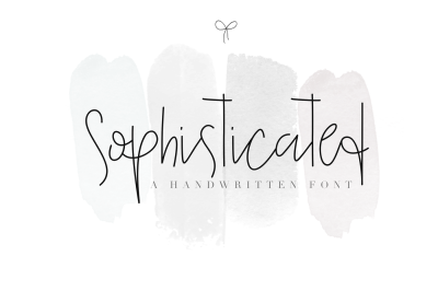 Sophisticated Outfit - A Chic Handwritten Font