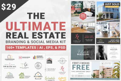 The Ultimate Real Estate Branding & Social Media Kit