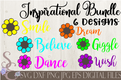 Little Girl Inspirational Bundle SVG