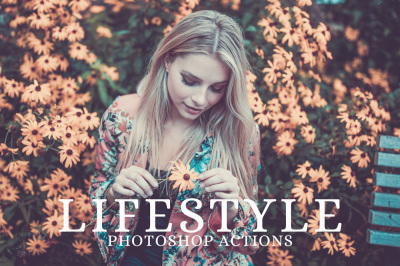 25 Lifestyle Photoshop Actions