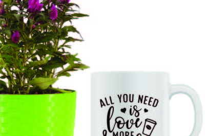 All you need is love & more coffee Printable