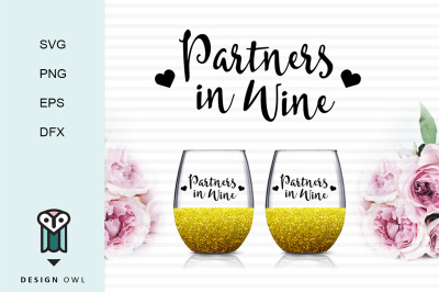 Partners in wine SVG PNG EPS DFX