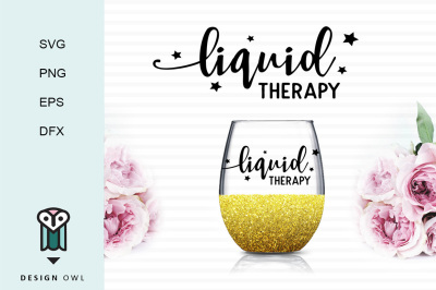 Liquid therapy SVG PNG EPS DFX
