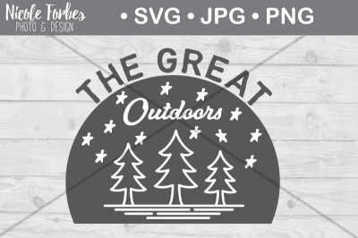 The Great Out Doors SVG Cut File