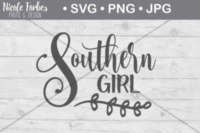 Southern Girl SVG Cut File 