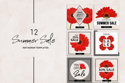 Summer Sale Instagram Pack