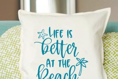 Life is Better at the Beach SVG DXF EPS PNG Cut File • Cricut • Silhou