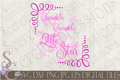 Twinkle Twinkle Little Star SVG