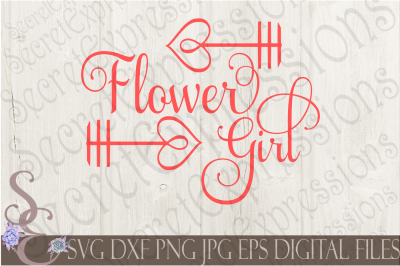 Flower Girl SVG