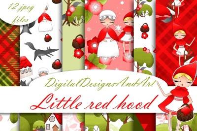 Little red riding hood paper