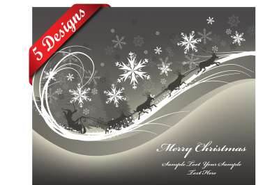 Christmas Greeting Card Set