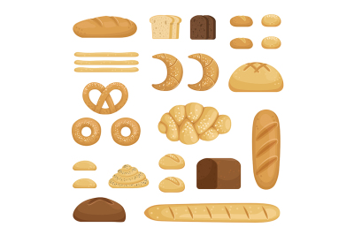 Different sorts of bread