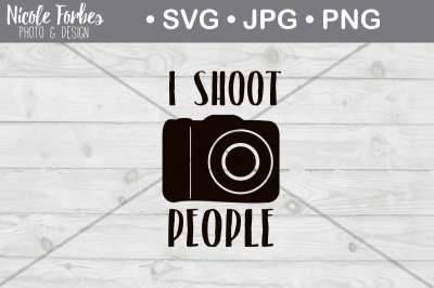 Photographer SVG Cut File