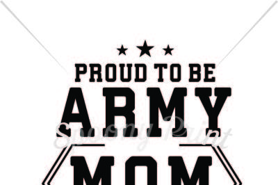 Proud to be  Army mom