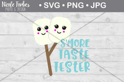 Smore Taste Tester SVG Cut File