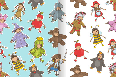 Christmas costumes kids Patterns