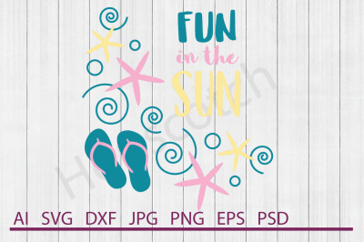 Beach Border SVG, Beach Border DXF, Cuttable File