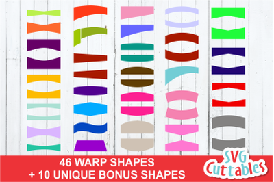 Warp Shapes SVG - Envelope Shapes SVG