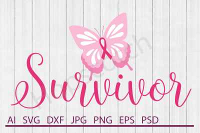 Survivor SVG&2C; Survivor DXF&2C; Cuttable File