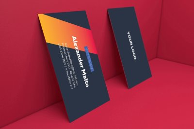 Gradient Business Card Template