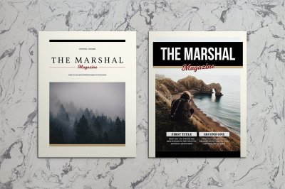 The Marshall Indesign Template