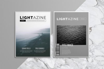 Lightazine Indesign Magazine Template