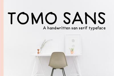 TomoSans Sans Serif Typeface