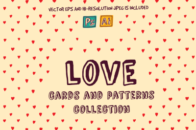 Vector collection about love