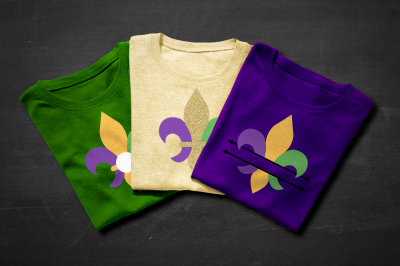 Fleur de Lis Set | SVG | PNG | DXF