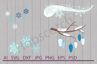 Download Download Snowflake Bundle, SVG Files, DXF Files, Cuttable ...