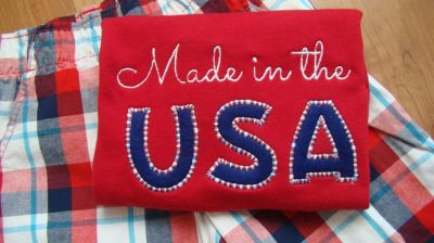 Made in the USA | Applique Embroidery